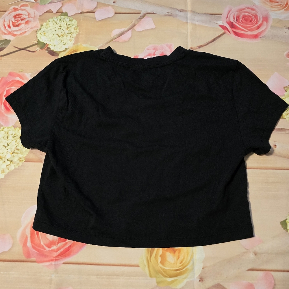 NWOT Lil devil cropped tshirt - Picture 3 of 5